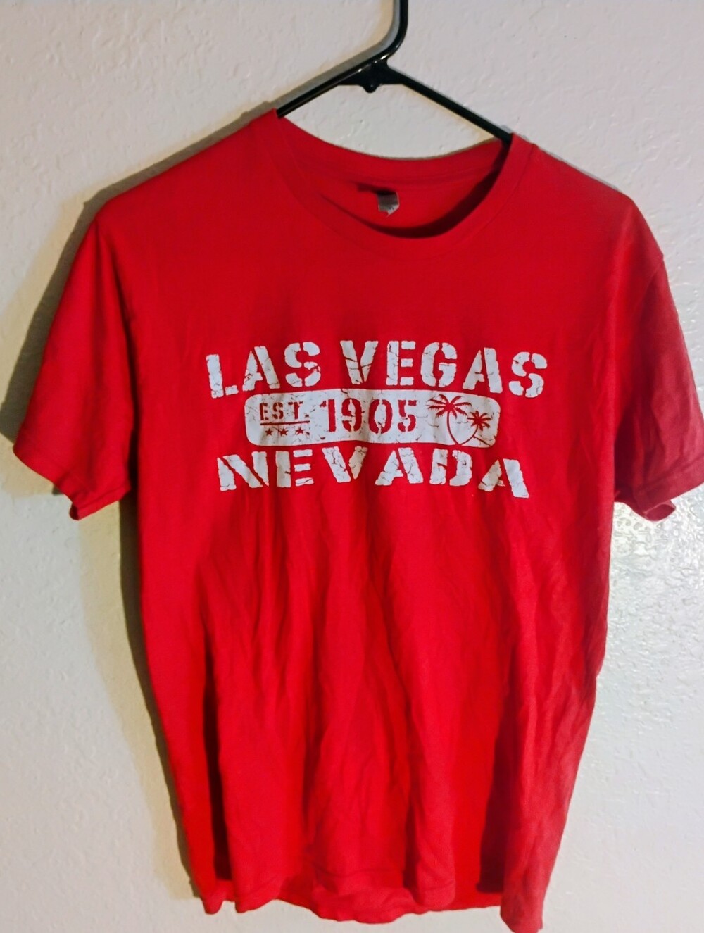Las Vegas Nevada Red Graphic Tee